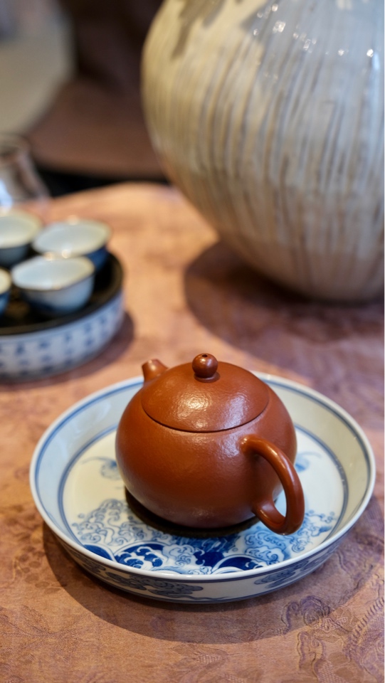 紫砂壶纯手工茶具西施小品原矿大红袍黄龙山