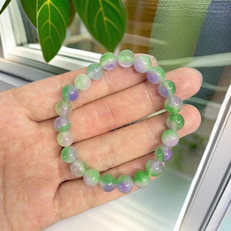 【小哥严选】C245冰春彩8m手串时尚百搭女款