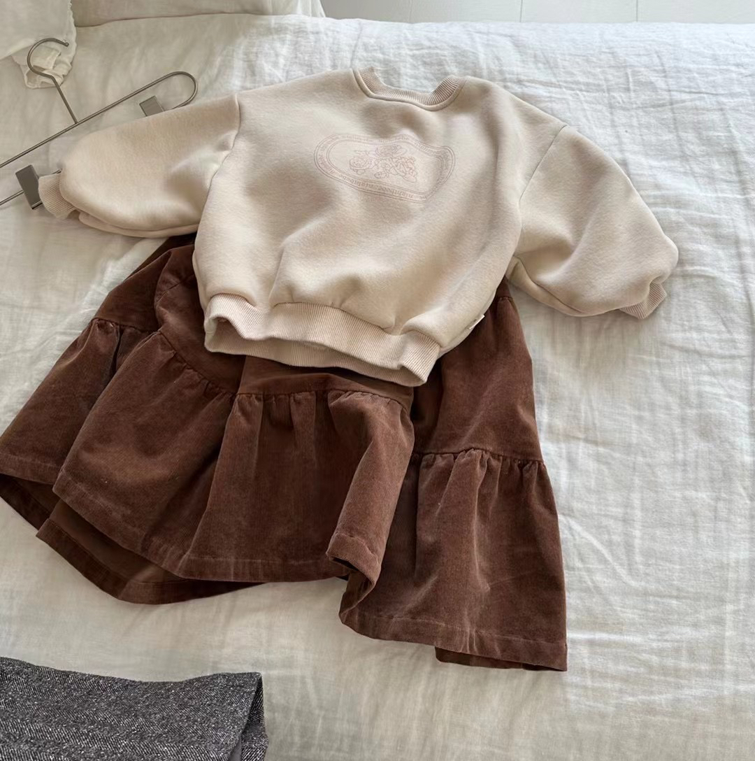 2024年原木新款加绒卫衣