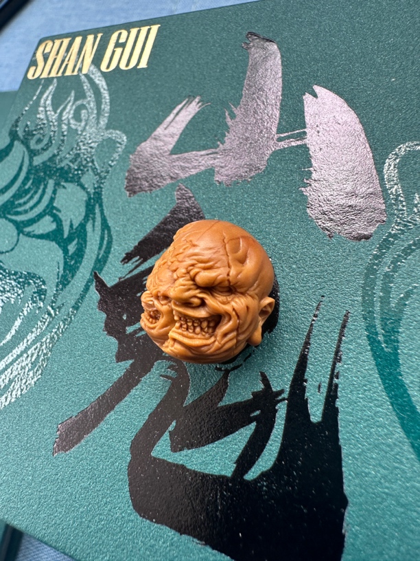 橄榄核雕 山鬼橄榄核雕刻