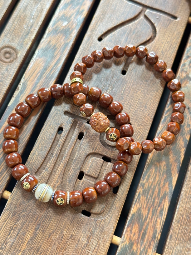 紫金鼠手串 长串DIY搭配 多样性发货