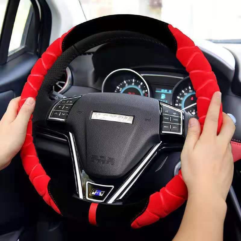 长城哈弗H6 H4 H2 M6 H1H5H7H8H9哈佛M4冬季毛绒方向盘套保暖把套