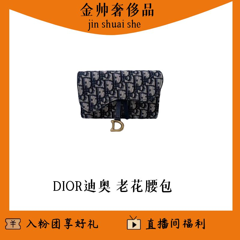 95新 DIOR/迪奥 /老花腰包/B1979