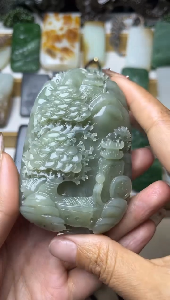 【闪购商品】和田玉挂件未镶嵌1