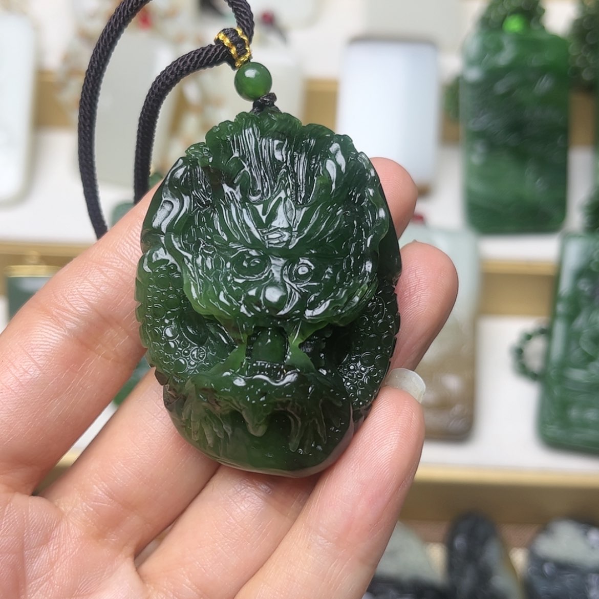 【闪购商品】和田玉挂件未镶嵌用****底