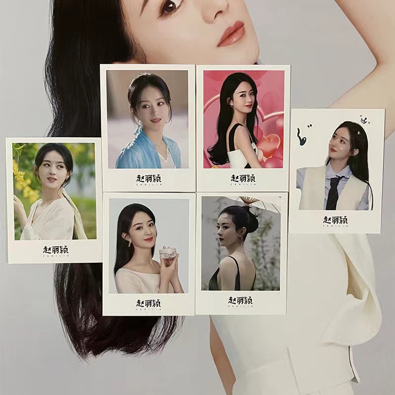 赵丽颖全新精美创意lomo卡周边同款40张学生留言卡高清卡片贺卡