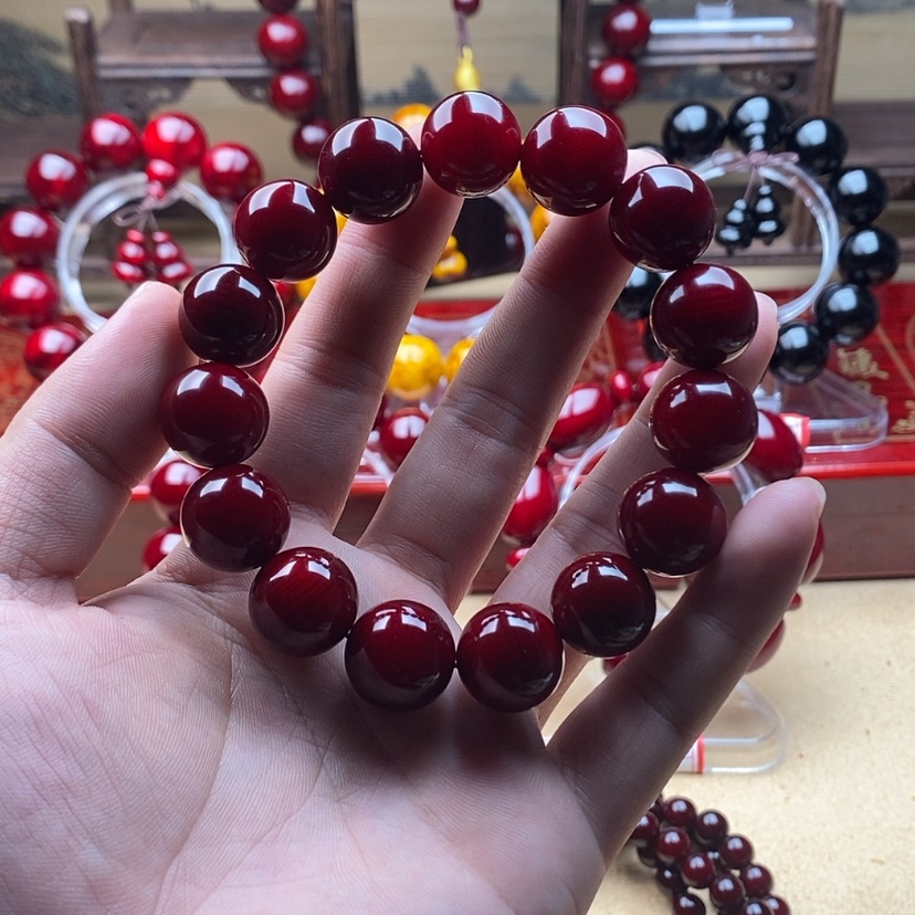 【闪购商品】血龙木（贝壳杉）手串/手链娃****粥1.5