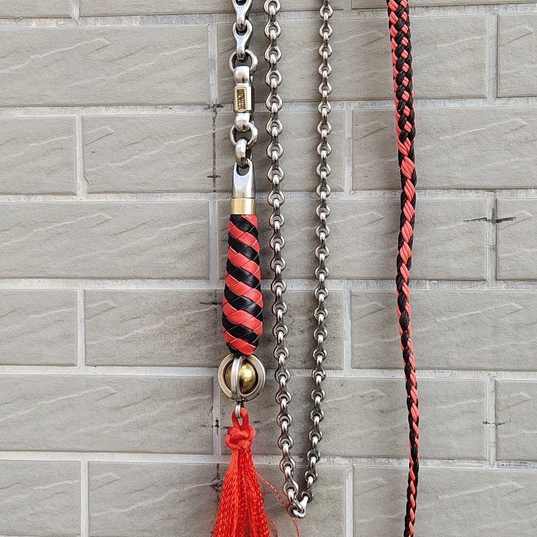 精品龙骨鞭，加方块，304不锈钢，大力马鱼线鞭头