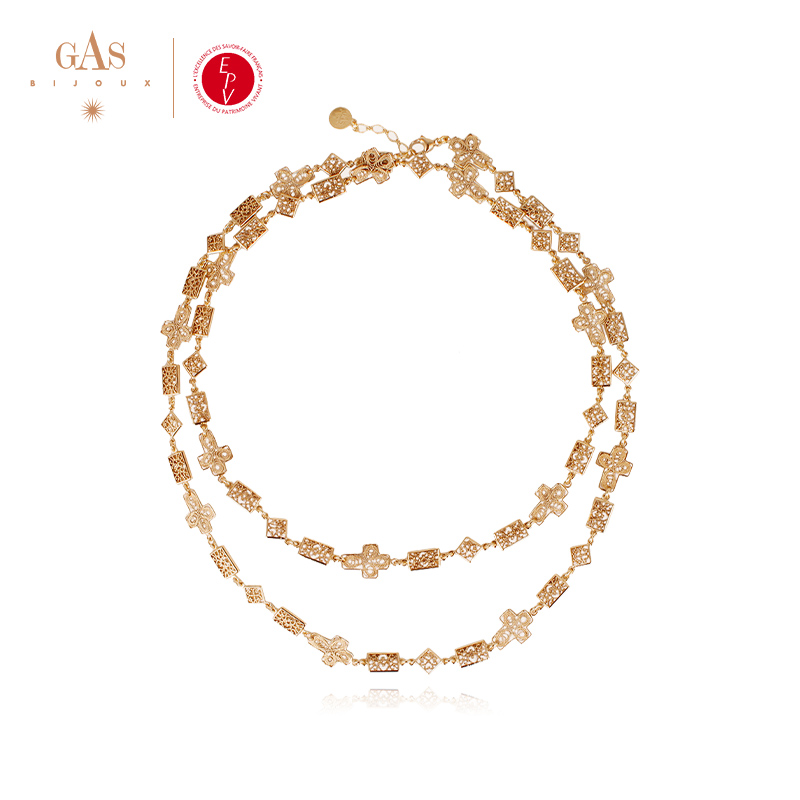 GAS BIJOUX项链 【法国进口】尤卡坦系列双叠戴长项链NYUCA/02