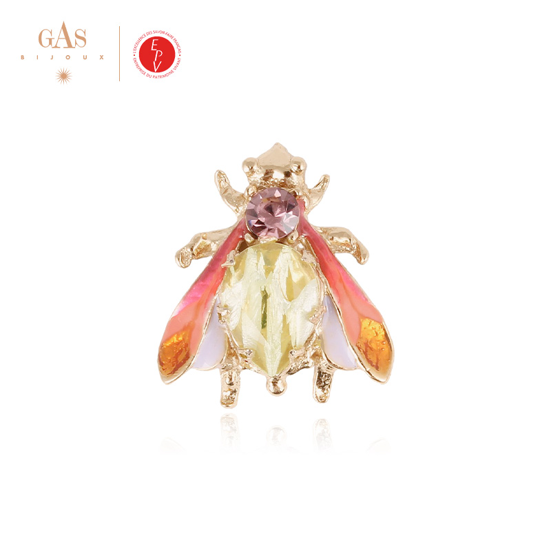 GAS BIJOUX 胸针【法国进口】守护神系列 手绘珐琅彩轻奢胸针