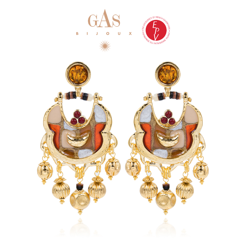 GAS BIJOUX 耳环【法国进口】巴洛克系列流苏时尚耳环