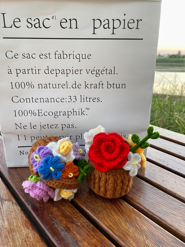 迷你成品花束小花篮