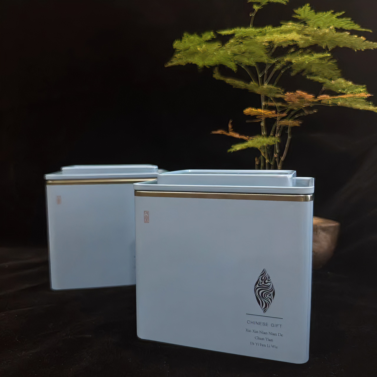 2018年冰岛五寨混采大树散茶80g/罐 普洱茶（生茶） 