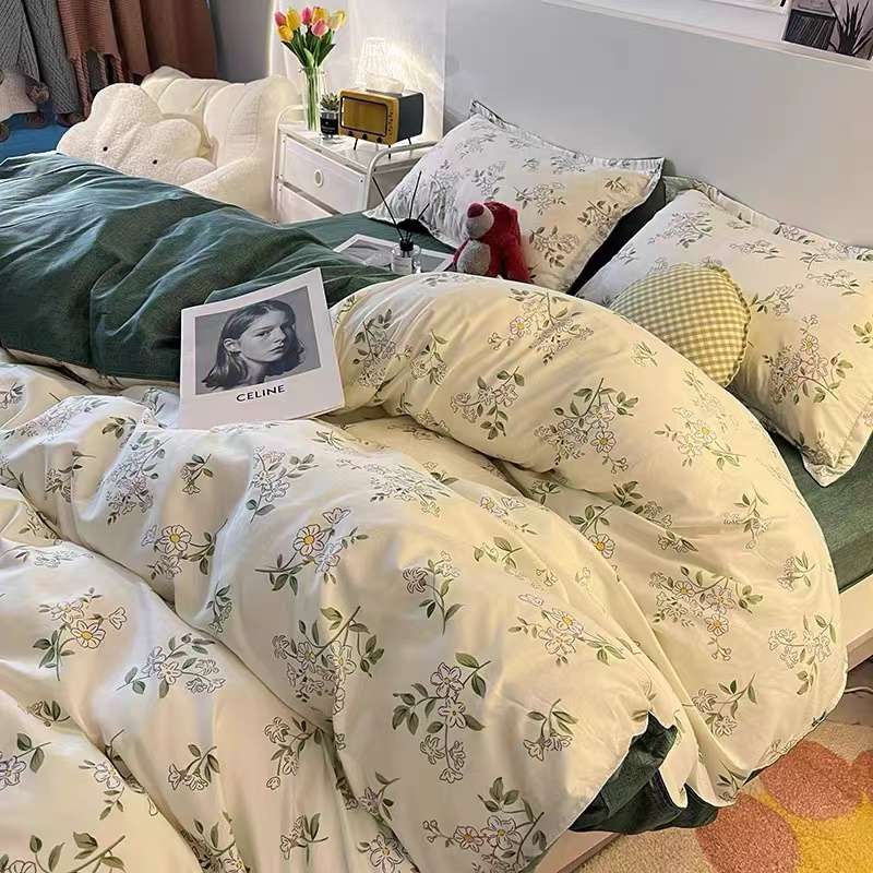 【买一送一】秋冬新品小清新四件套床品套件学生宿舍三件套被套床单