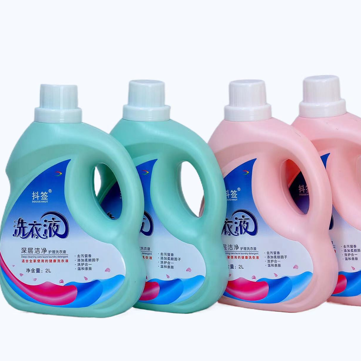 【到手16斤】抖签洗衣液（4kg*2）亲肤留香去污花香婴幼儿