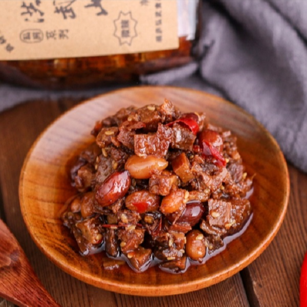桐庐洪武山产品私房牛肉酱外婆拌面下饭拌饭专用火锅酱料牛肉酱