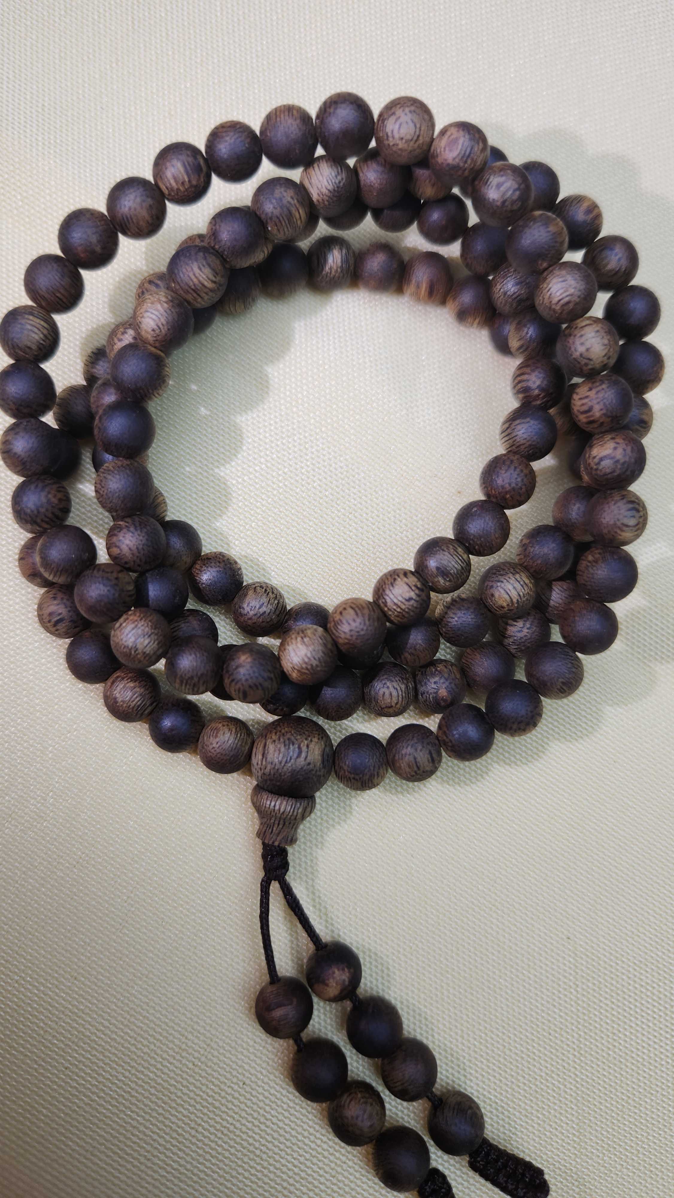 沉香海南莺歌绿圆珠06保13克发一