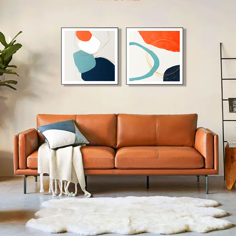 金箔画/现代简约装饰画 客厅画餐厅画玄关画卧室画书房画轻奢风格