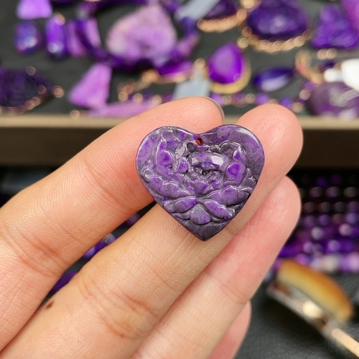 【闪购商品】苏纪石（舒俱来）吊坠未镶嵌