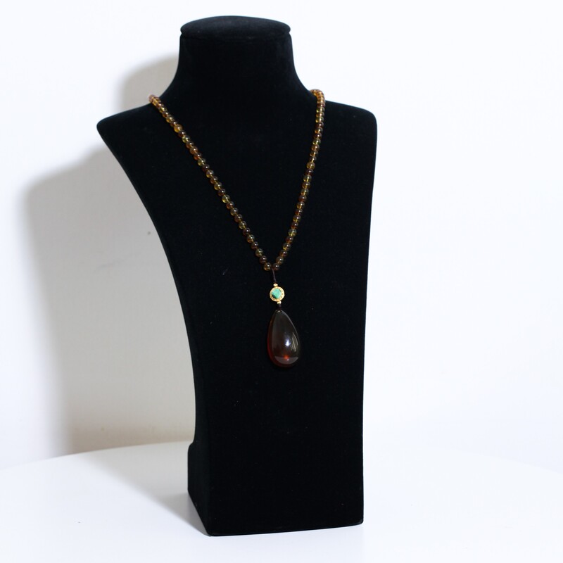 【何姐聊收藏】琥珀项链S 08003239