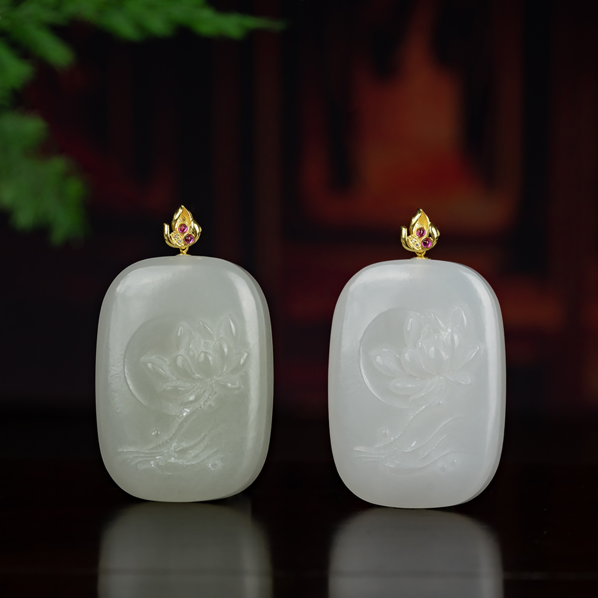 【何姐聊收藏】和田羊脂吊坠多样性发一 01001606