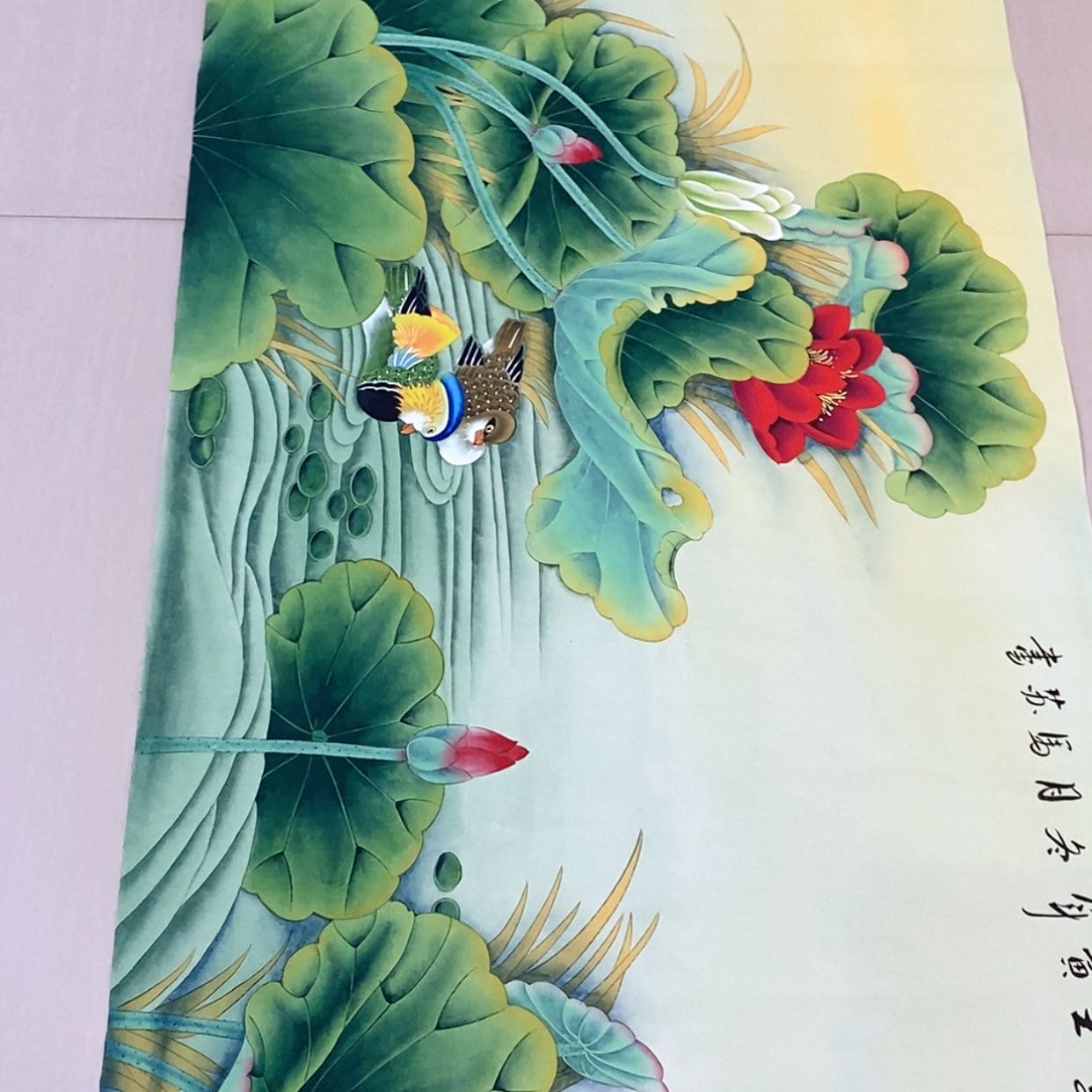 【闪购商品】绘画工笔荷花