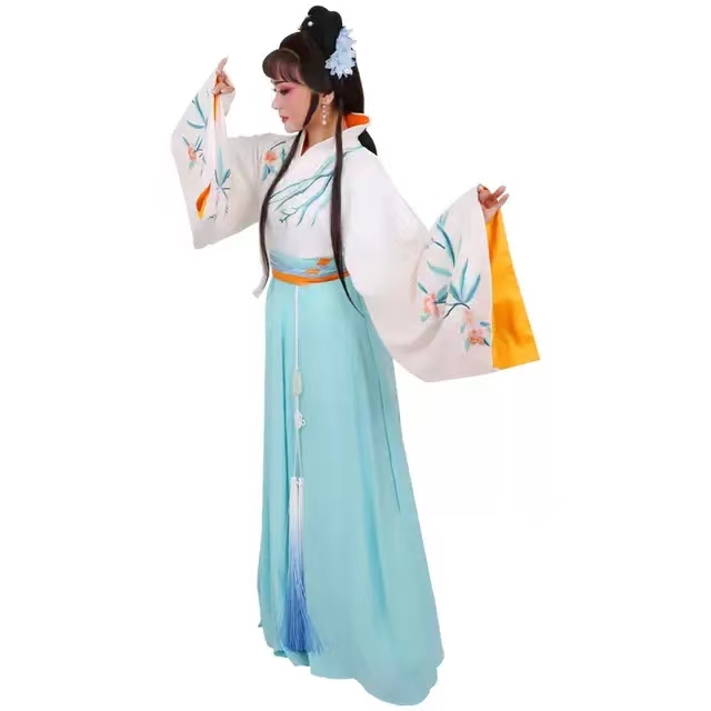 定制戏曲花旦/浙江小百花版新梁祝楼台会祝英台服装古风中国风