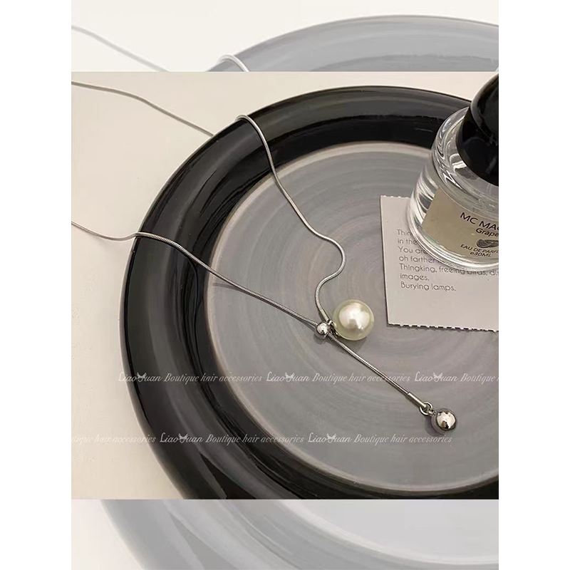 轻奢小众珍珠项链