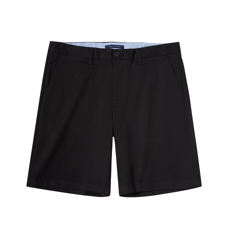 TOMMY HILFIGER夏男休闲纯色百搭短裤修身五分裤夏季【香港直邮】