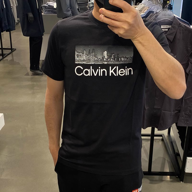 Calvin Klein/凯文克莱男士伦敦大楼短袖T恤SP40594495【香港直邮】
