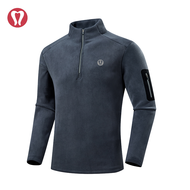 LULU男士卫衣抓绒衣打底保暖T恤秋冬运动休闲户外登山舒适长袖