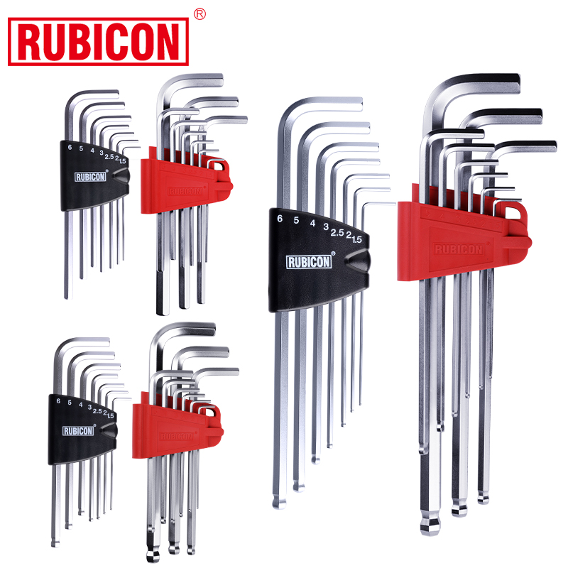 RUBICON罗宾汉球头内六角 钻石型切割球头 咬合度高不易打滑