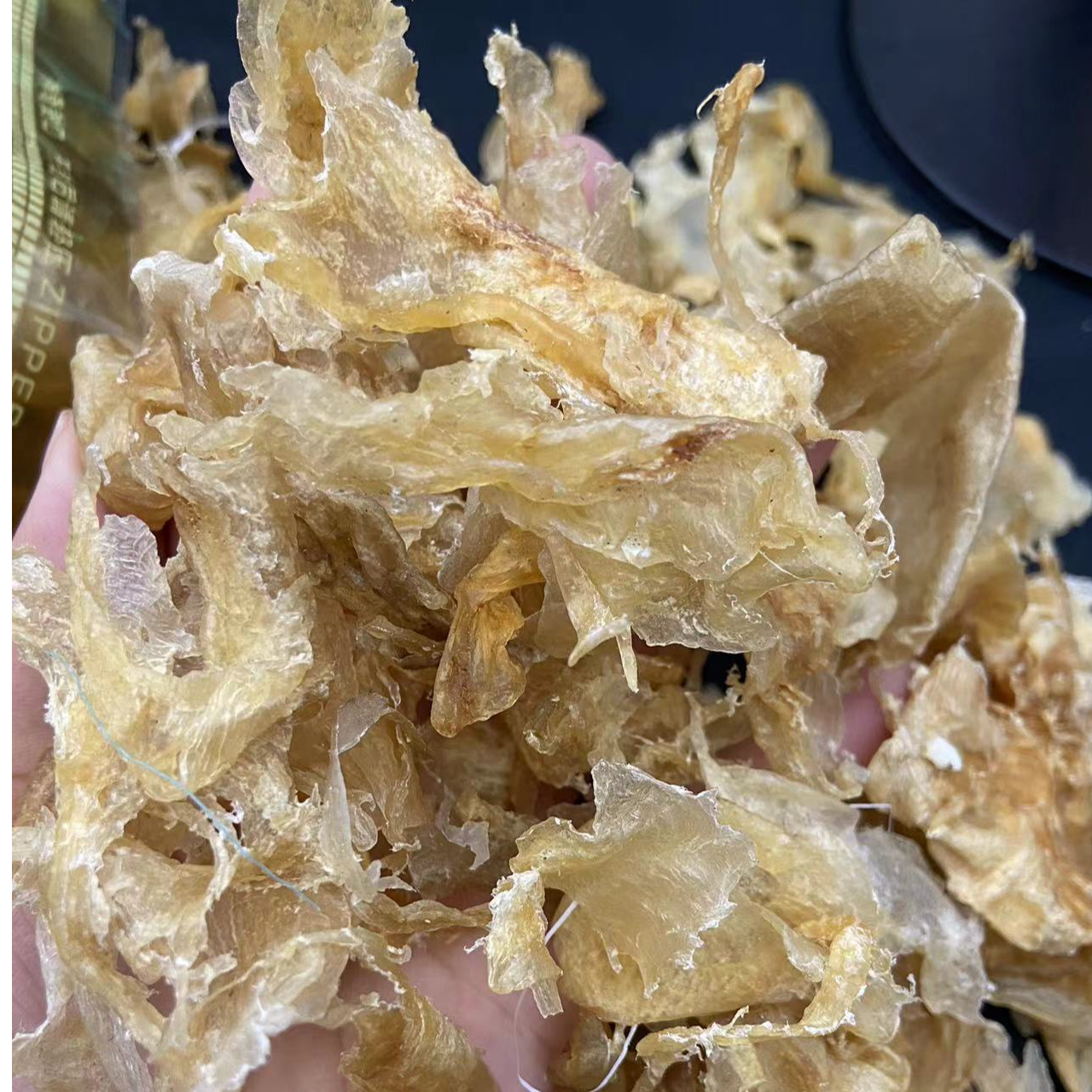 广东-鱼胶碎鱼胶断胶块花胶鱼肚干，炖汤煲汤-500克