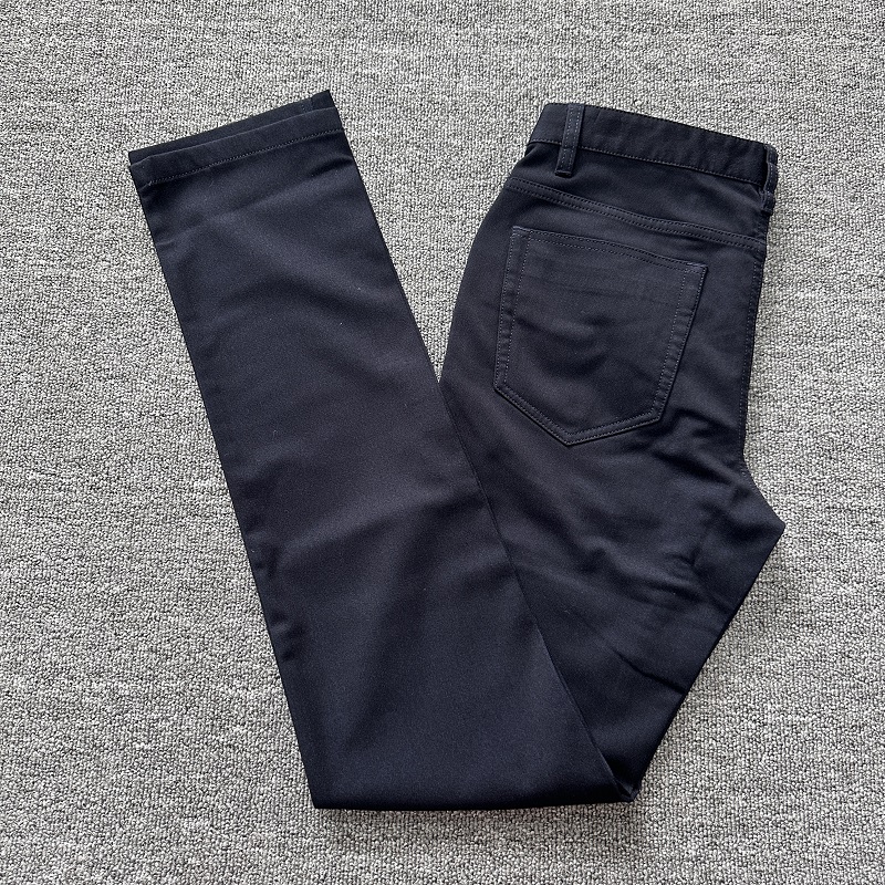 【佛家】F6A52182-01-78春夏款男士百搭商务休闲蓝黑色直筒牛仔裤