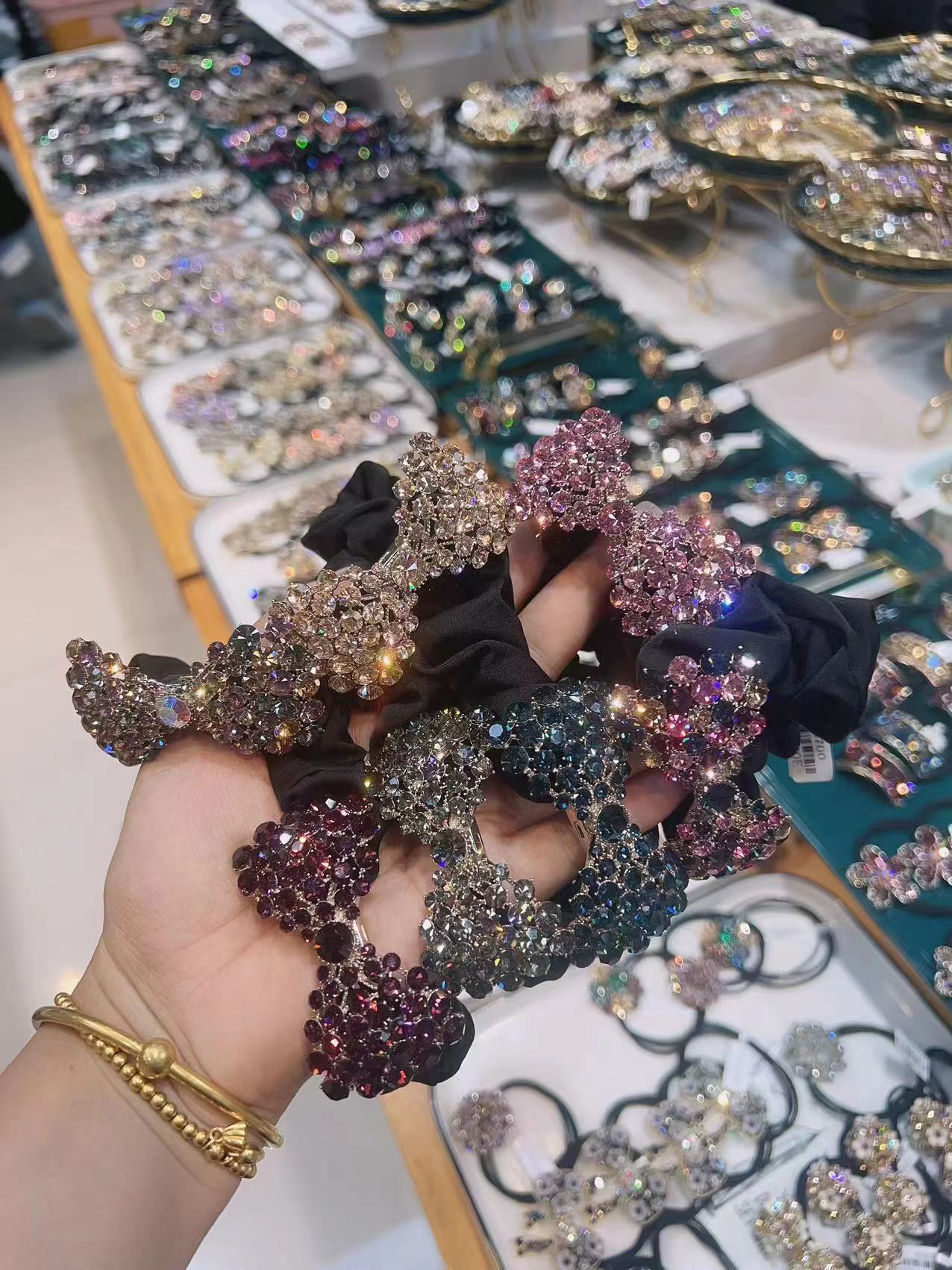 左左家饰品头饰【扣号款】15~30精致百搭气质饰品重工轻奢时尚满钻