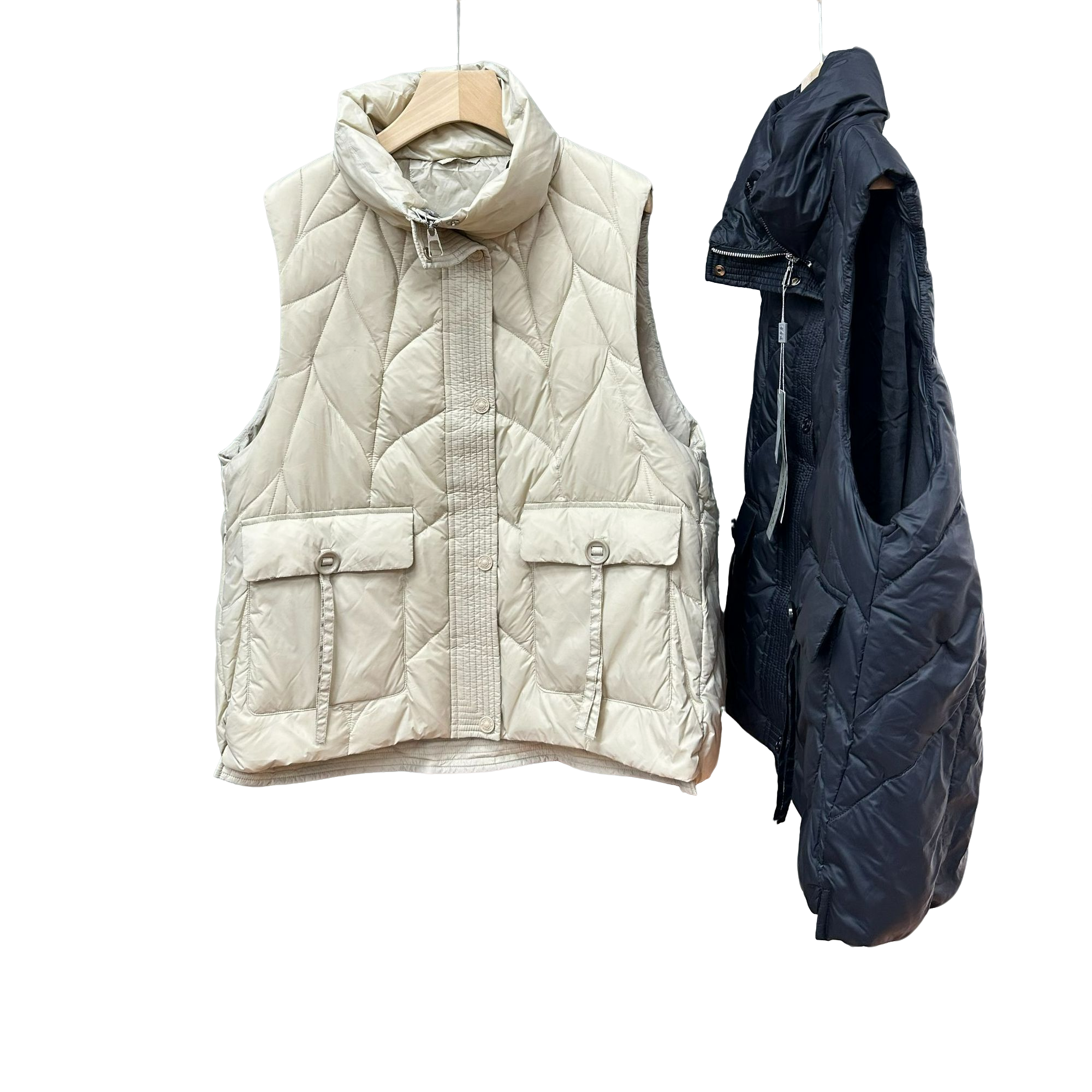 8-6806休闲款宽松羽绒马甲