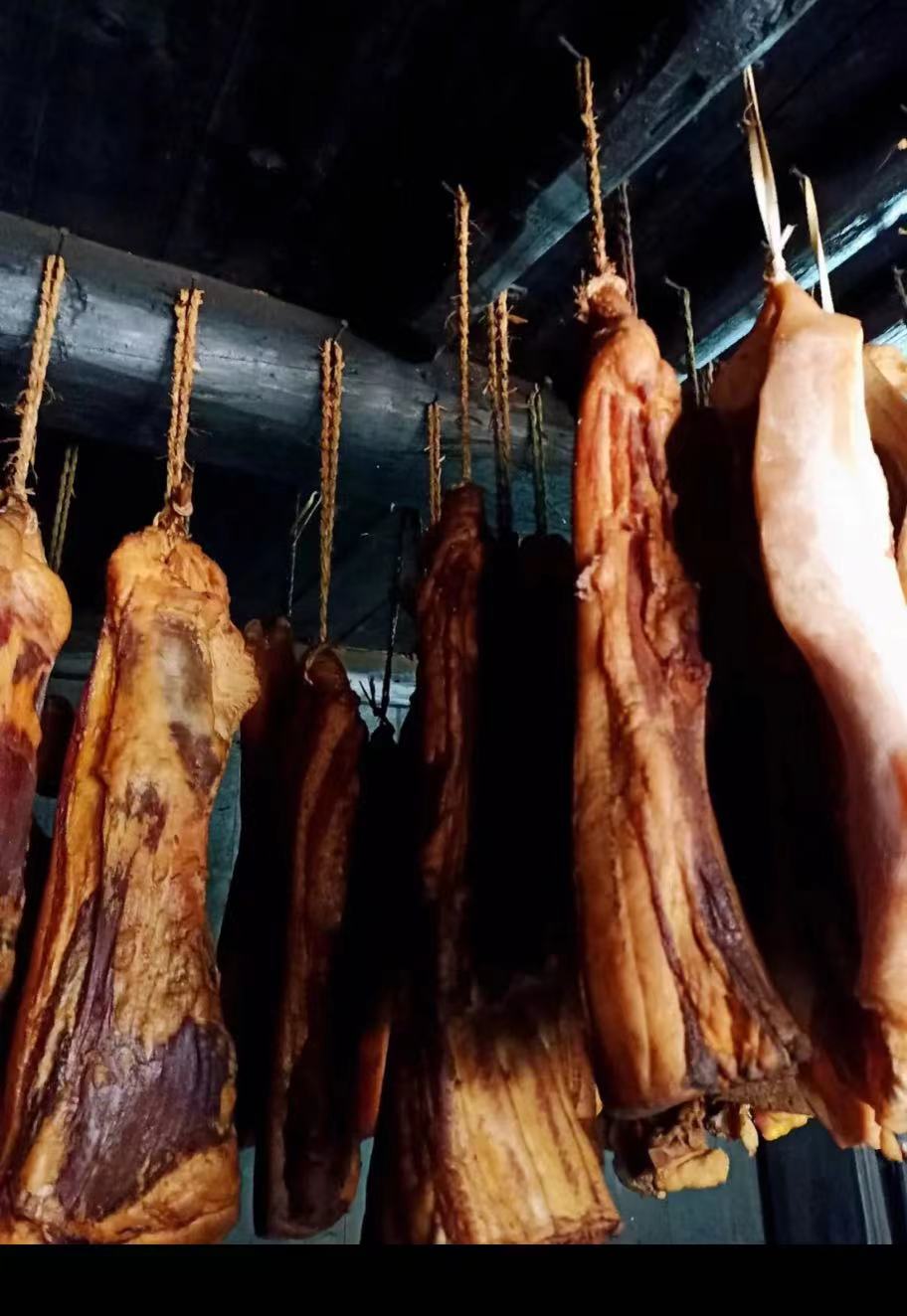 自家生态跑山猪腊肉农家2斤