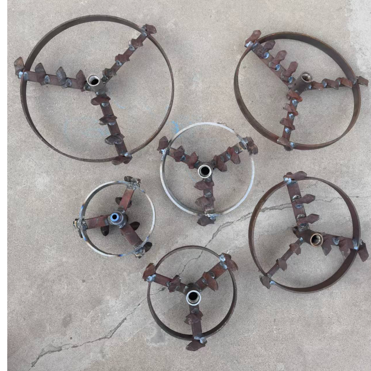 打土合金钻头 带圈加固 回拉加圈 合金过路钻孔130mm-400mm水钻机