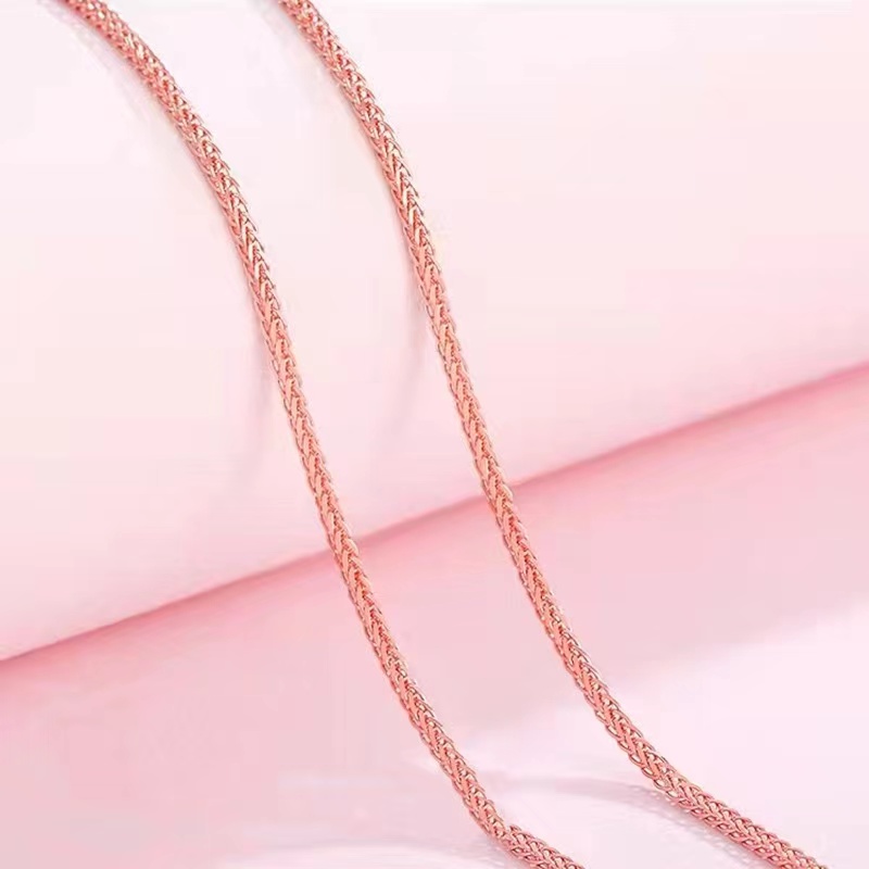 【玖润珠宝专属】AU750  18K金项链  三色可选