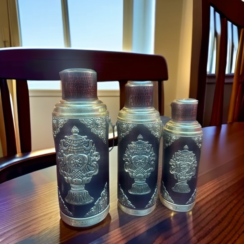 西藏纯铜手工暖瓶