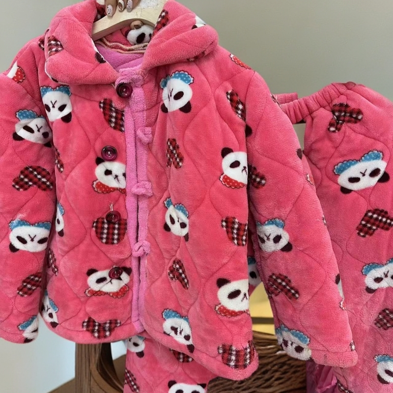 2024套装睡衣家居服加厚长袖百搭