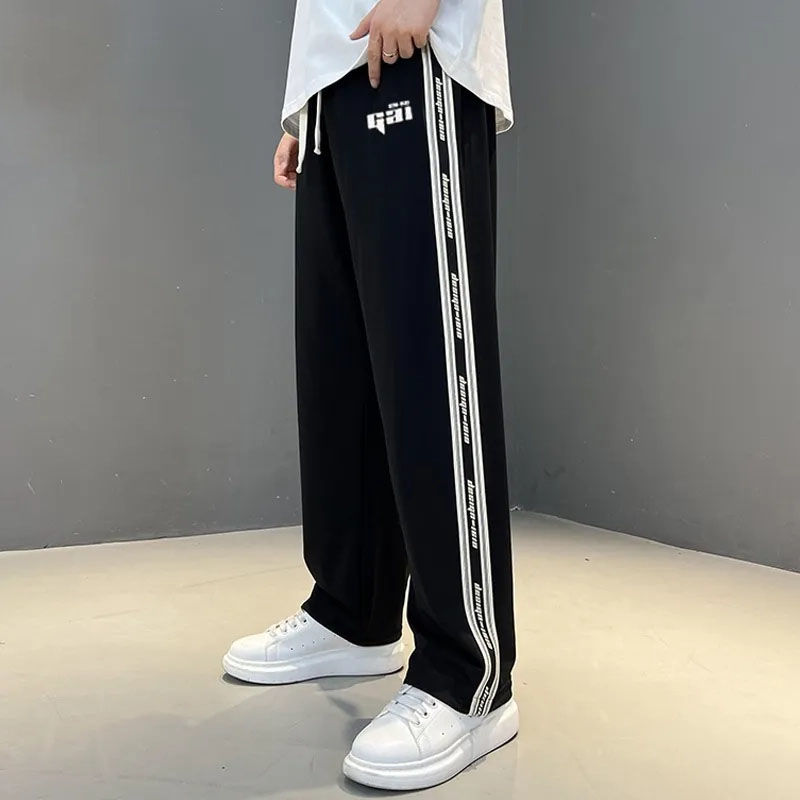 童装男童裤子2023秋冬款中大童直筒裤宽松阔腿裤春秋款加绒XIANNL