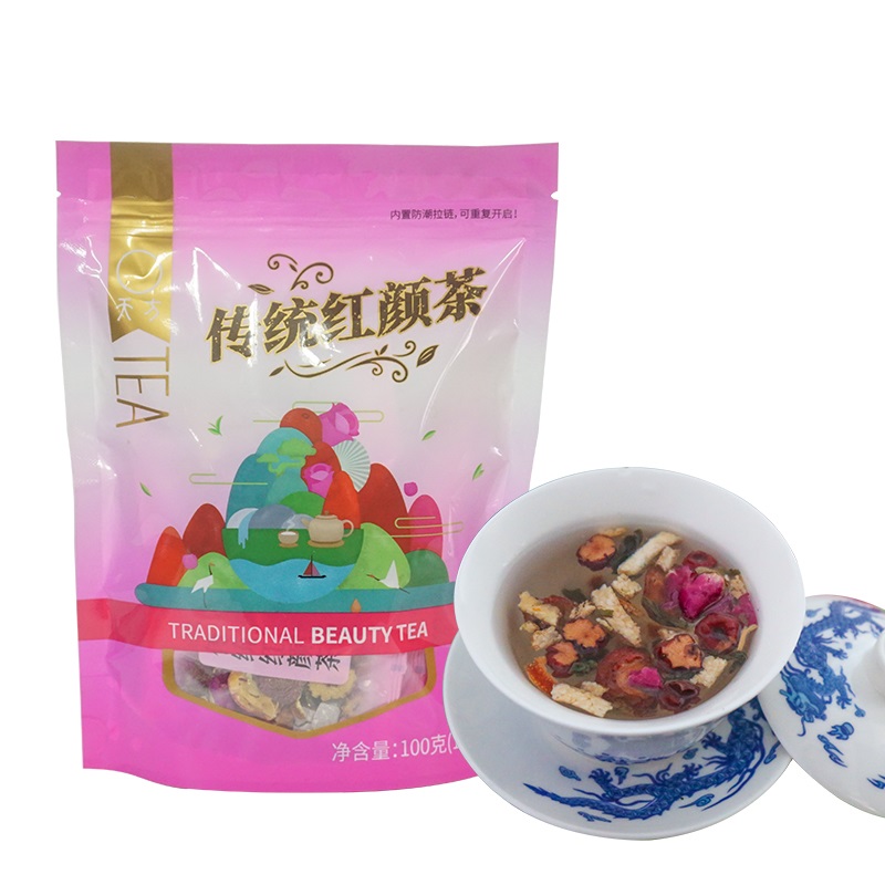 天方八宝红颜茶100克