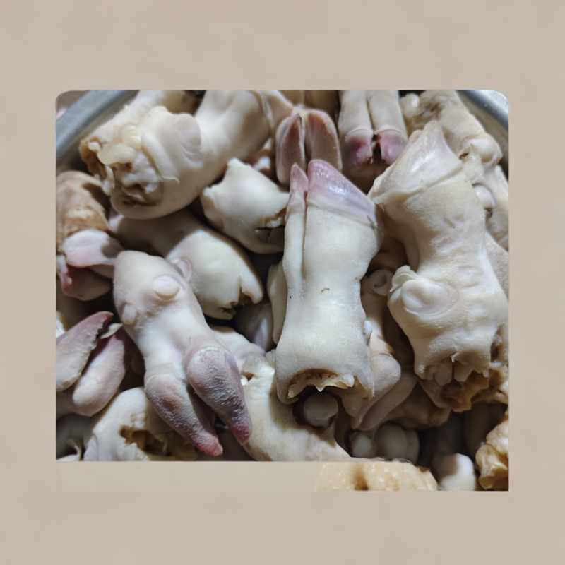 苗苗羊肉新鲜的羊蹄现场称重上链接
