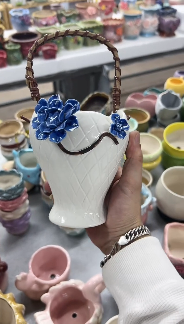 【闪购商品】陶瓷花盆花盆花盆