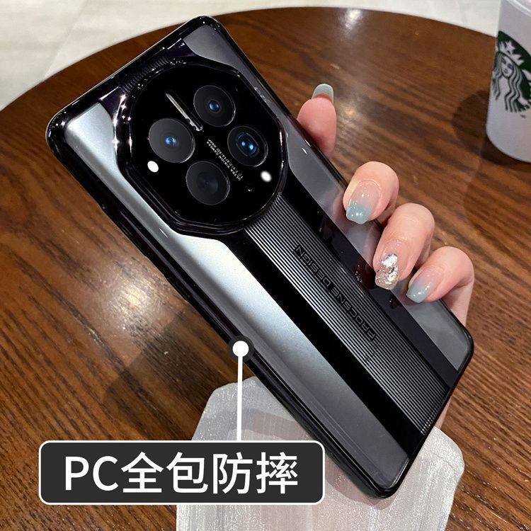 新款秒变保时捷华为mate60pro手机壳50电镀透明mate60保护套40/30