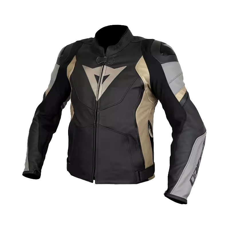DAINESE/丹尼斯皮衣AVRO 4皮衣牛皮摩托车骑行服冬季保暖防摔夹克