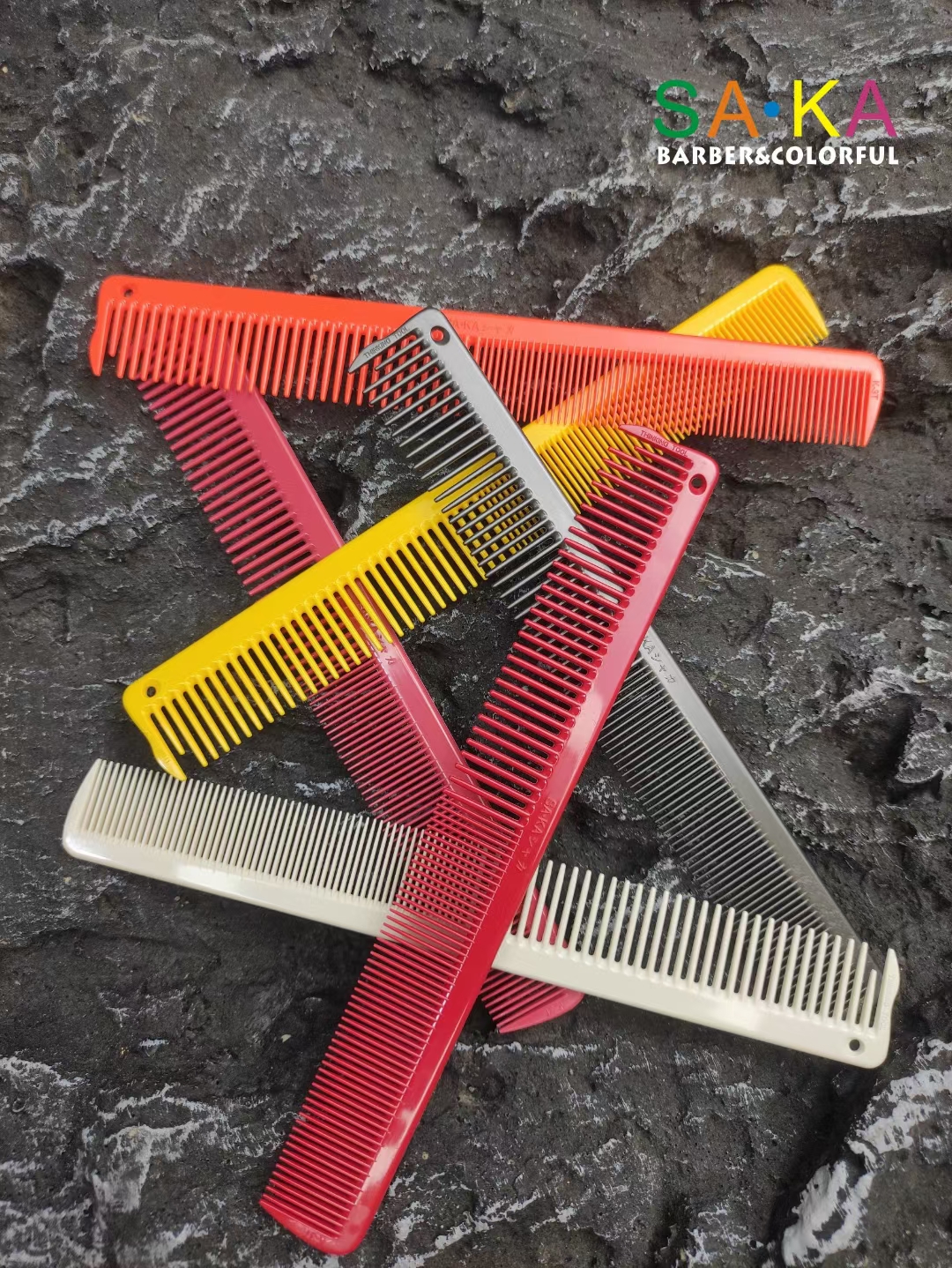 日本进口沙卡SAKA女发K3T梳子 女发短发，中短发梳子 耐高温不易断