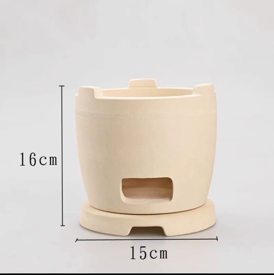 陶瓷老式泥炉商用户外煮茶炉煮水酒精炉耐高温干烧不裂取暖火锅炉