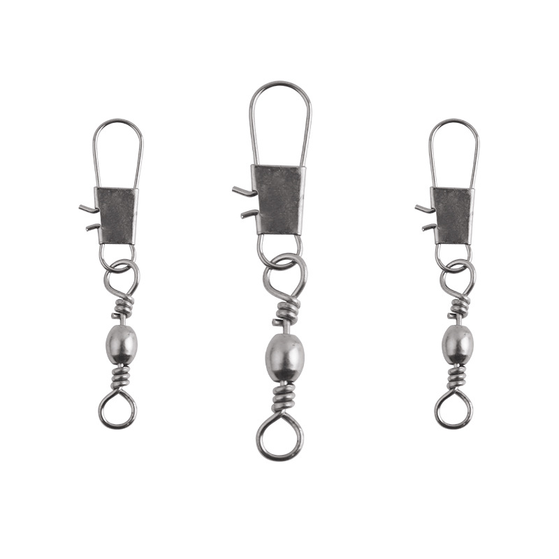 鹤茗海竿筏竿矶竿海竿B形连接器转环不锈钢8字环链接器方便轻量